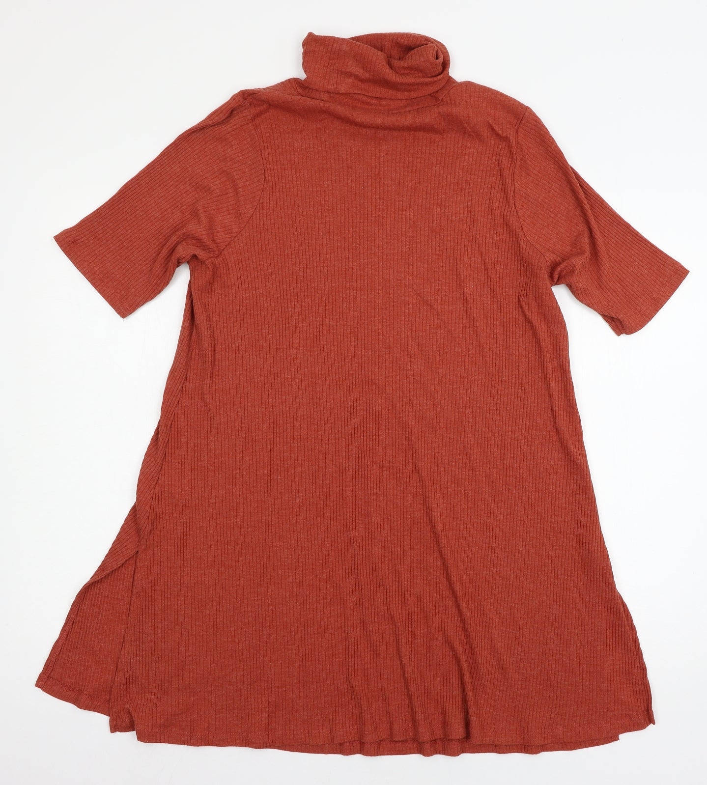 TU Womens Orange  Jersey Basic T-Shirt Size 20