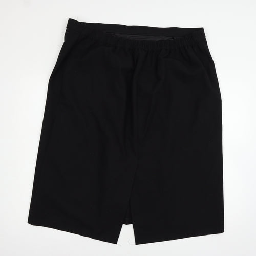 Marks and Spencer Womens Black   Straight & Pencil Skirt Size 24