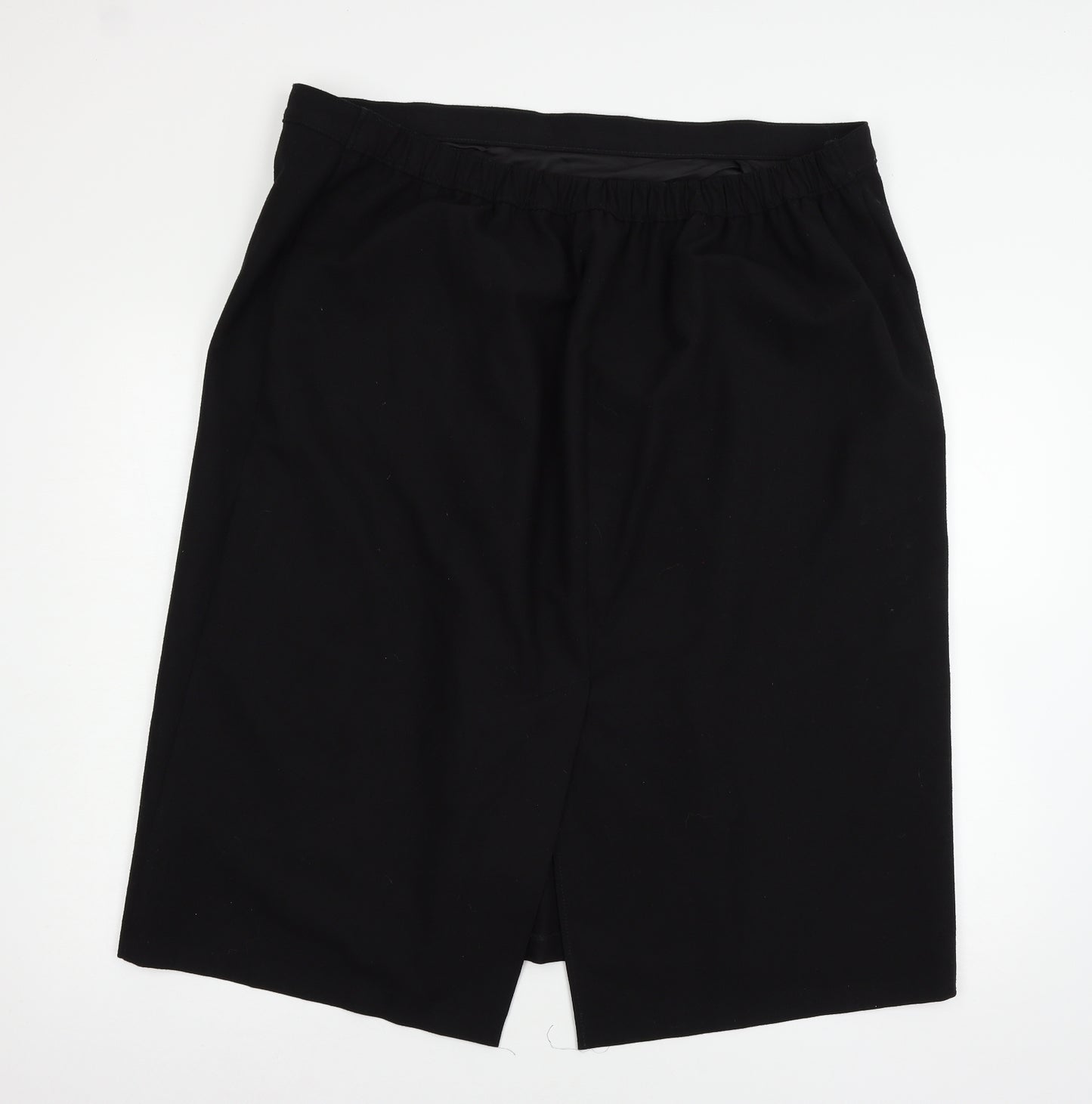 Marks and Spencer Womens Black   Straight & Pencil Skirt Size 24