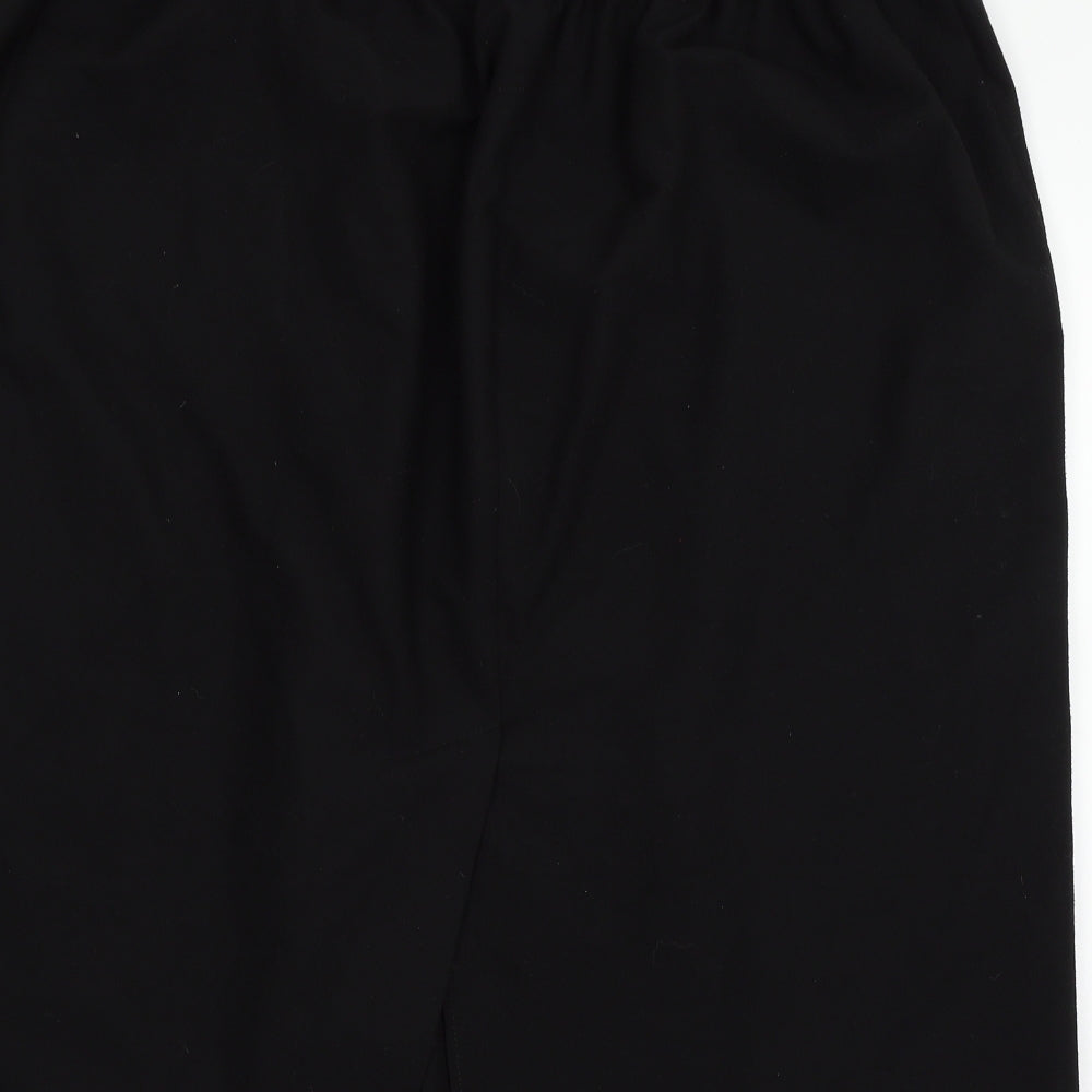 Marks and Spencer Womens Black   Straight & Pencil Skirt Size 24