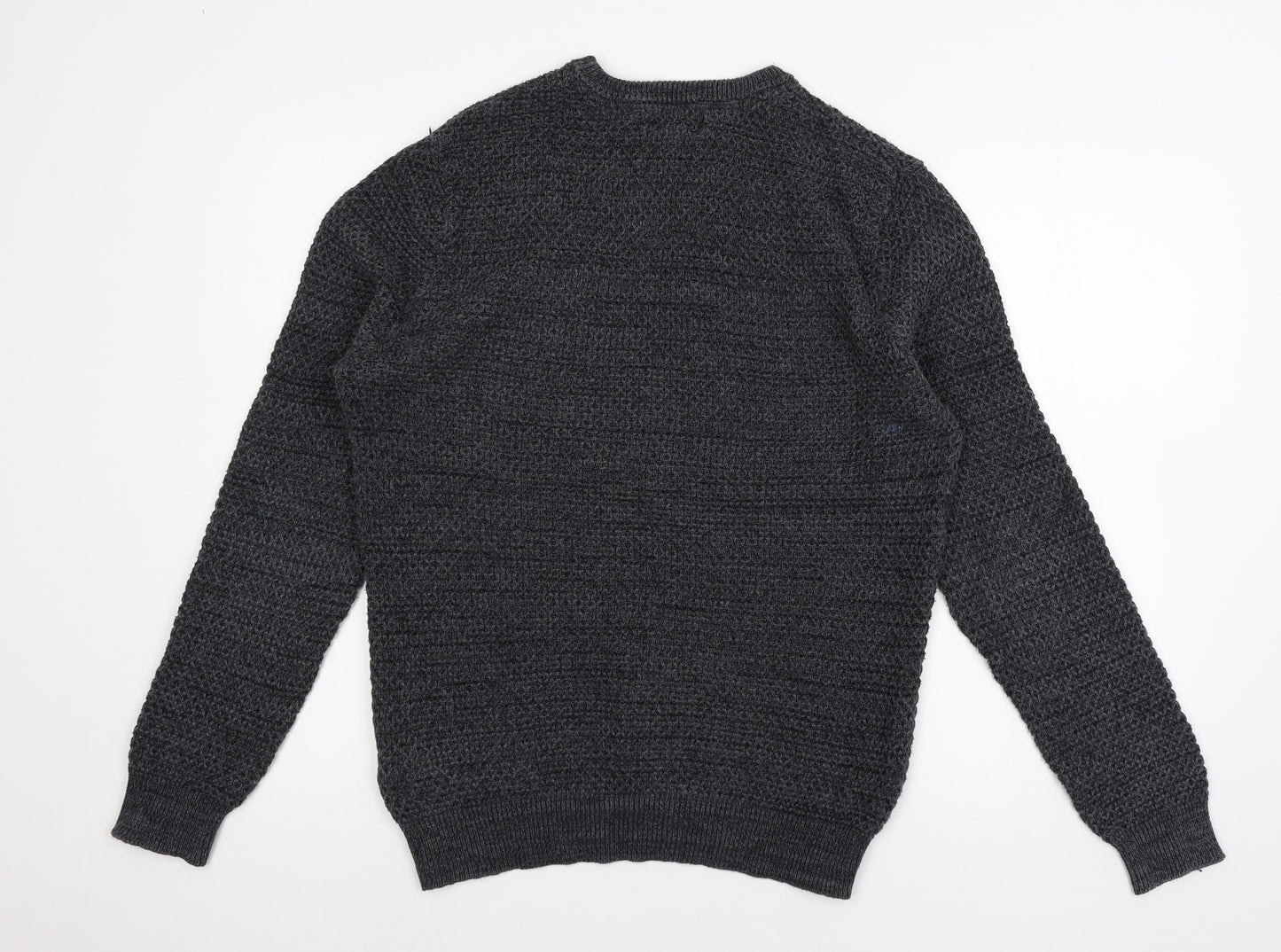 MArks Mens Blue  Knit Pullover Jumper Size M