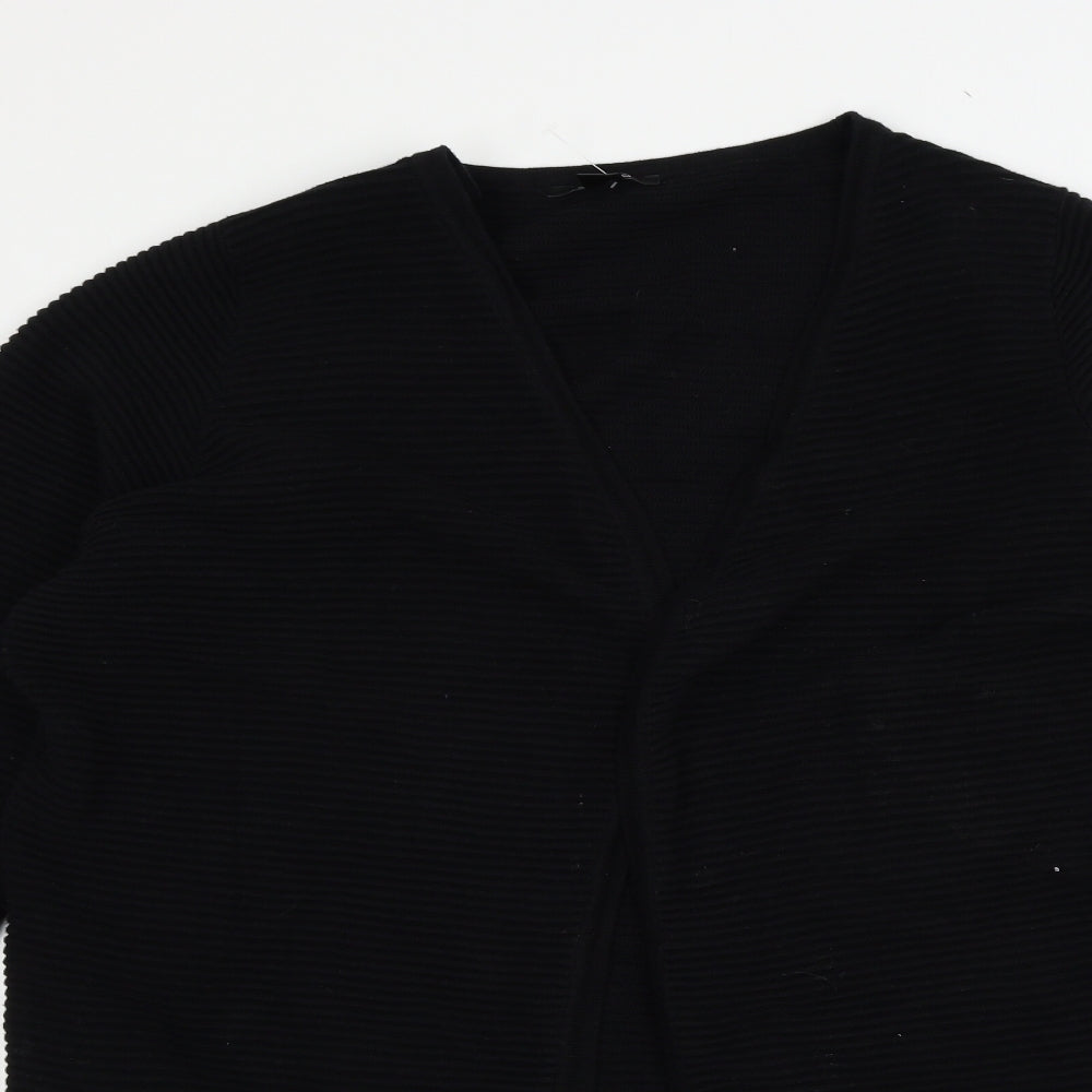 ESMARA Womens Black  Knit Cardigan Jumper Size 16
