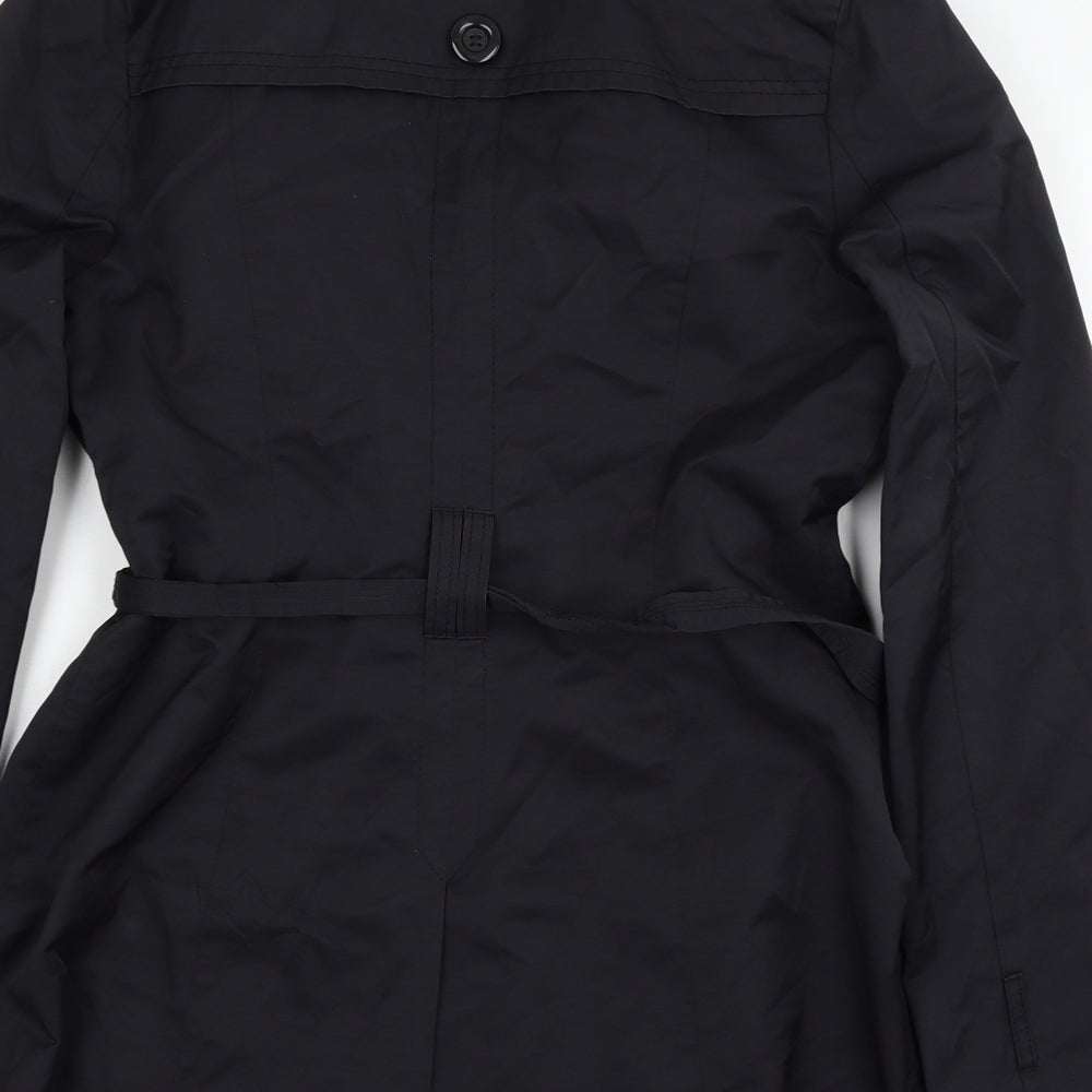 Hot option Womens Black   Overcoat Coat Size 14
