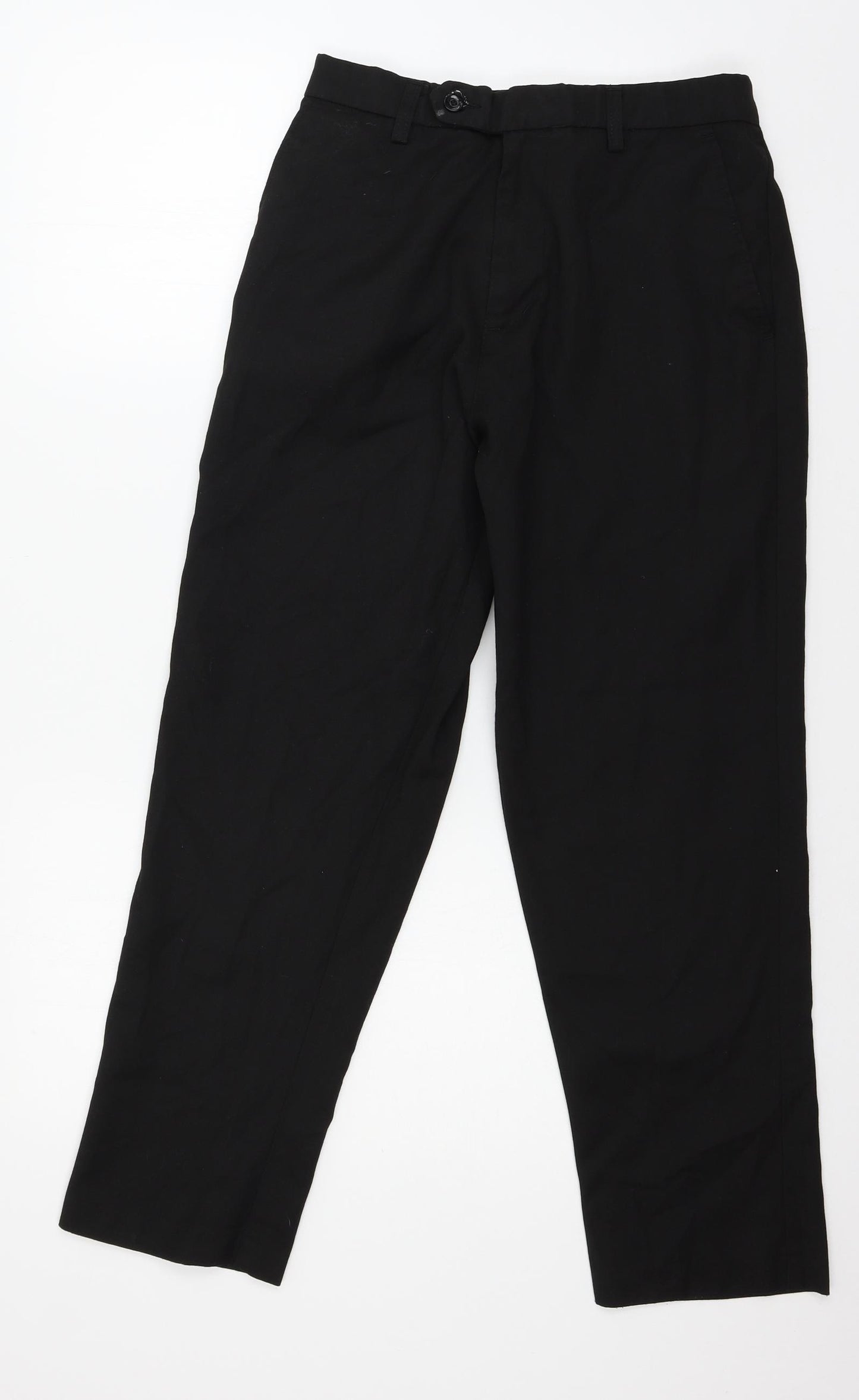 Preworn Boys Black   Dress Pants Trousers Size XL