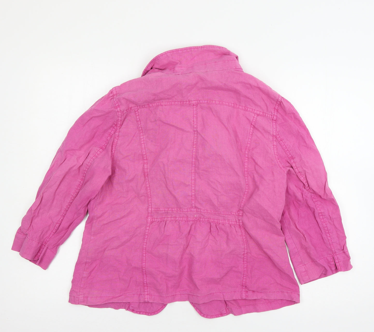 M&Co Womens Pink   Jacket  Size 14