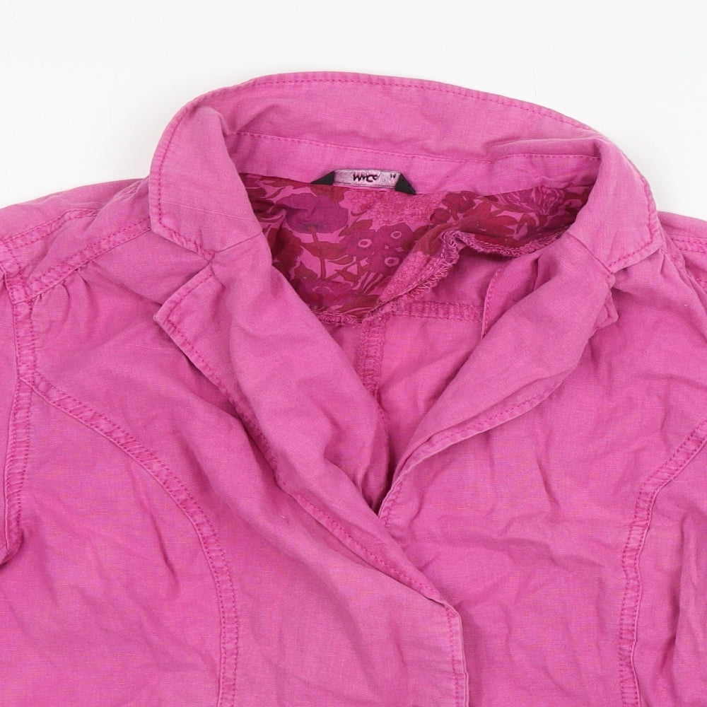 M&Co Womens Pink   Jacket  Size 14