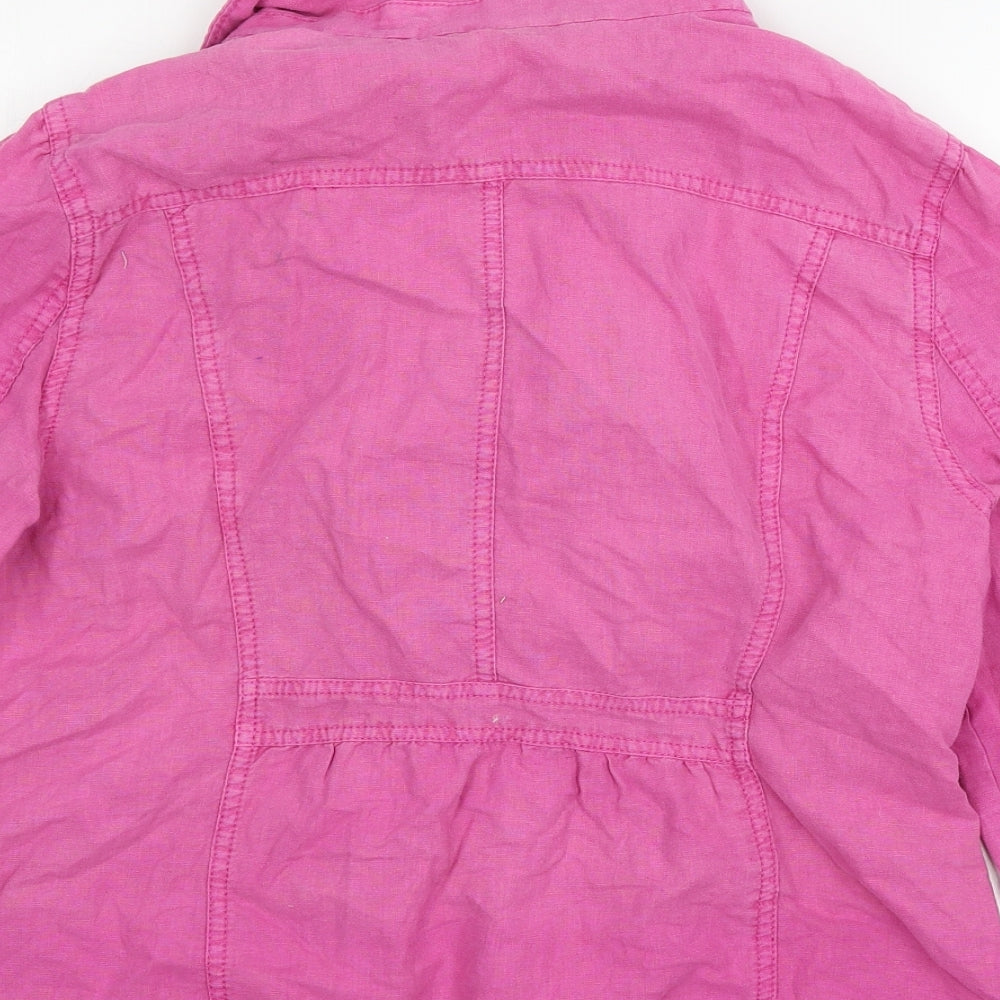 M&Co Womens Pink   Jacket  Size 14