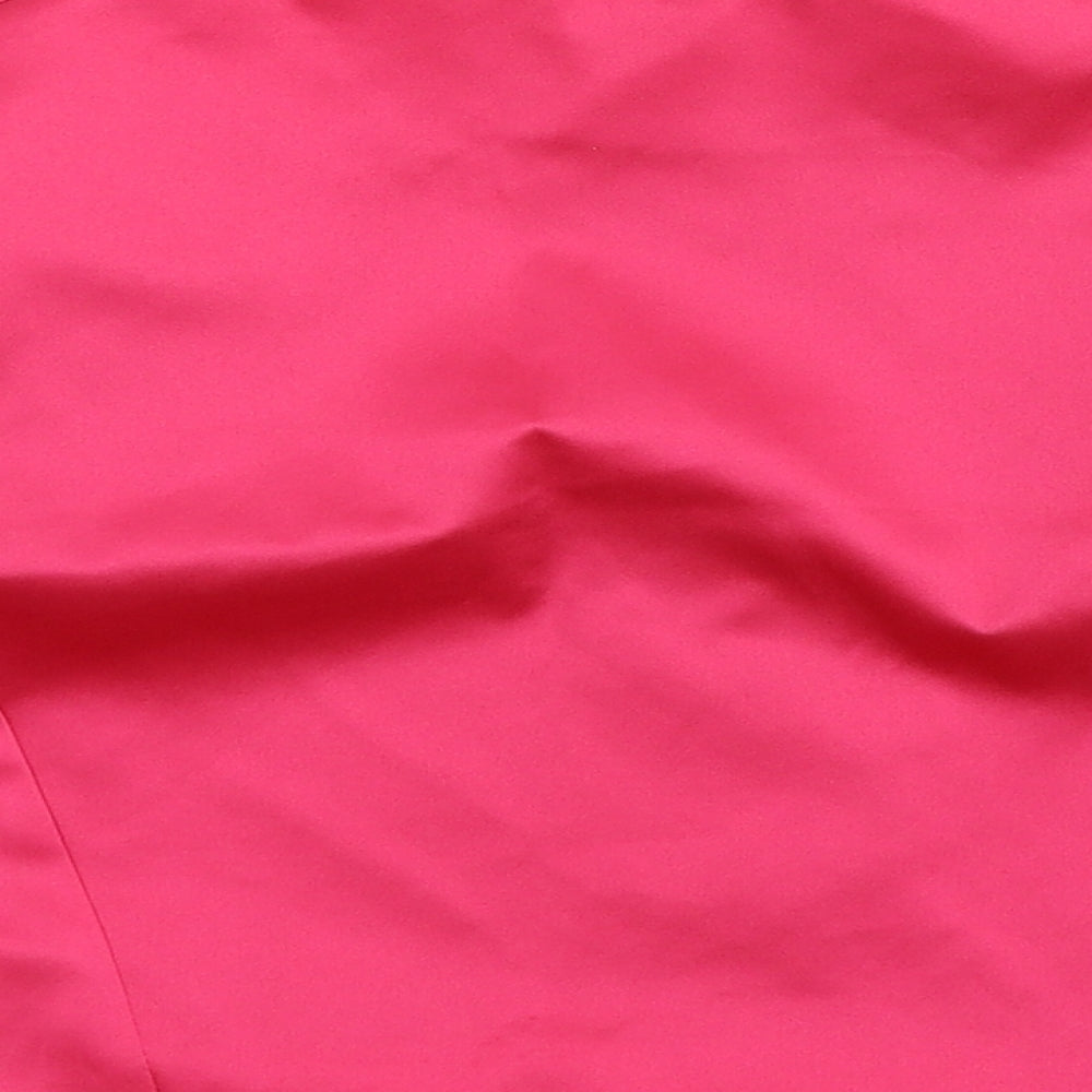 Debt Womens Pink  Satin Shrug Jumper Size 14
