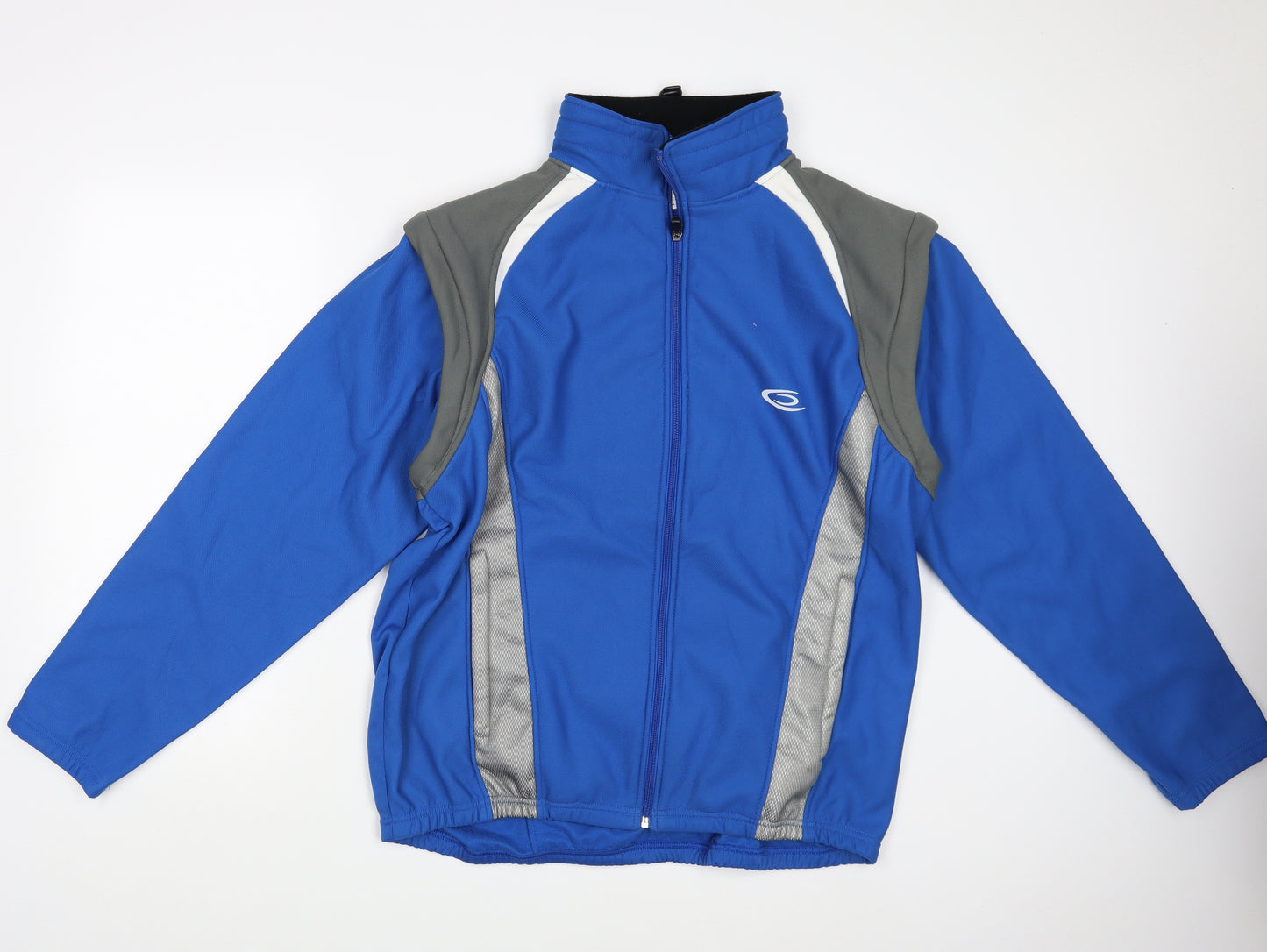 Crane Sports Mens Blue   Full Zip Jumper Size XL