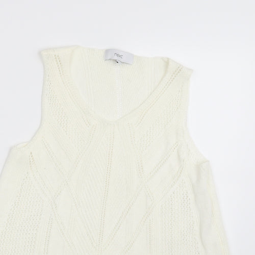 New Look Womens Ivory   Pullover Jumper Size 14