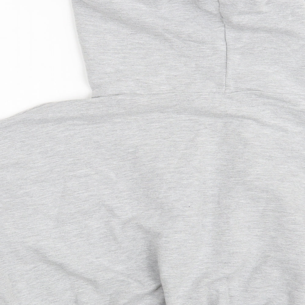 Wassyl Womens Grey   Pullover Hoodie Size M