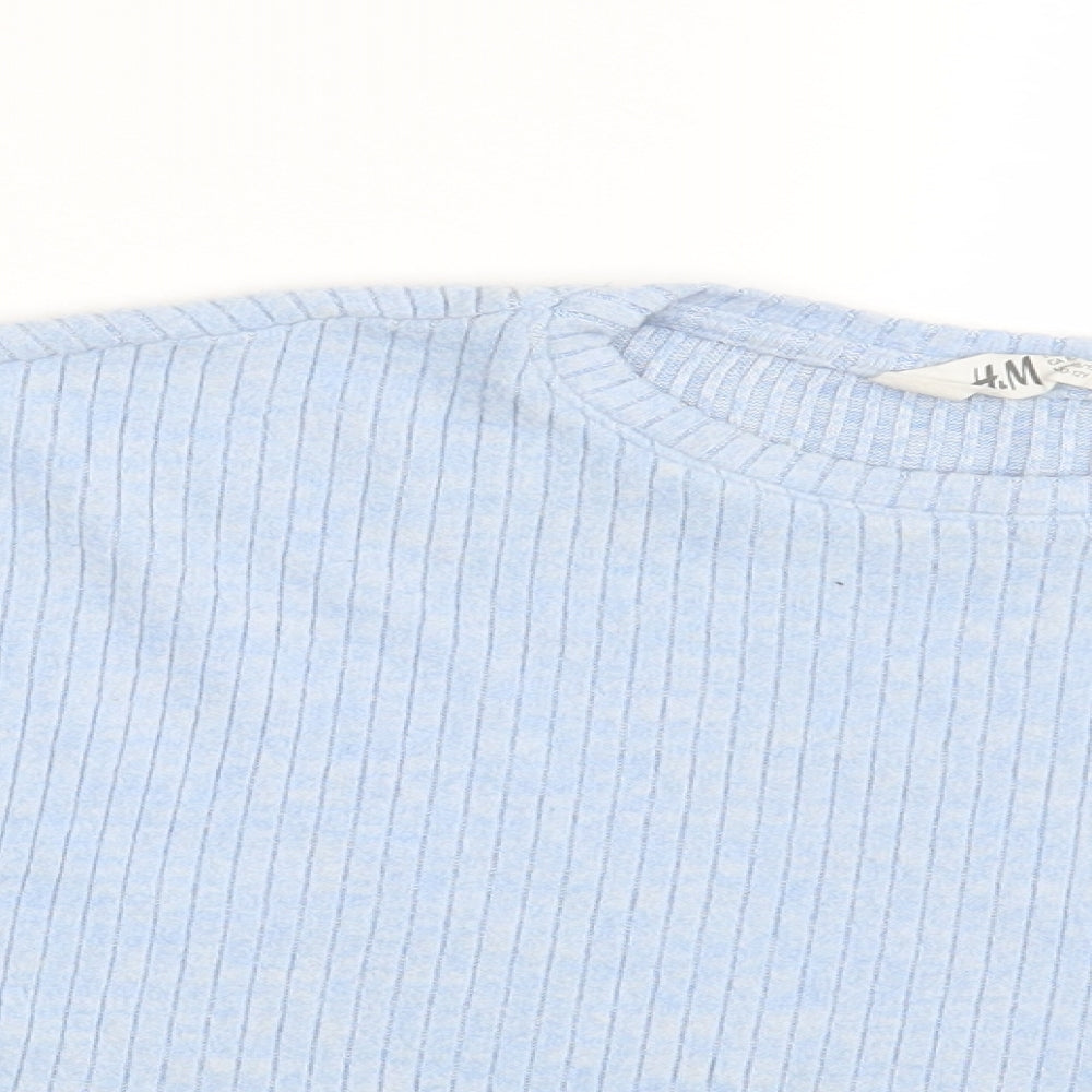 H&M Girls Blue   Pullover Jumper Size 10-11 Years