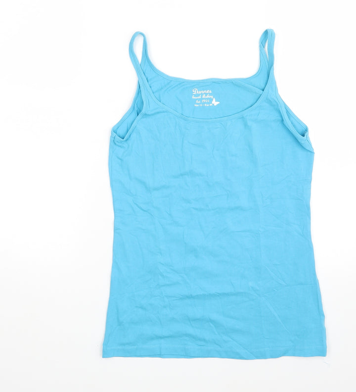 Dunnes Womens Blue Camisole T-Shirt Size 12