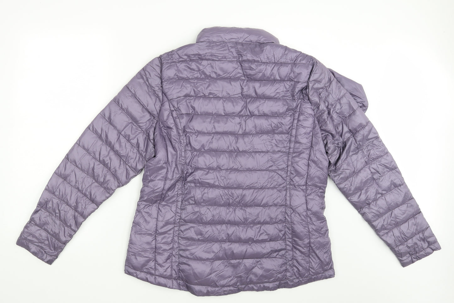 Classic Womens Purple   Puffer Jacket Jacket Size 20