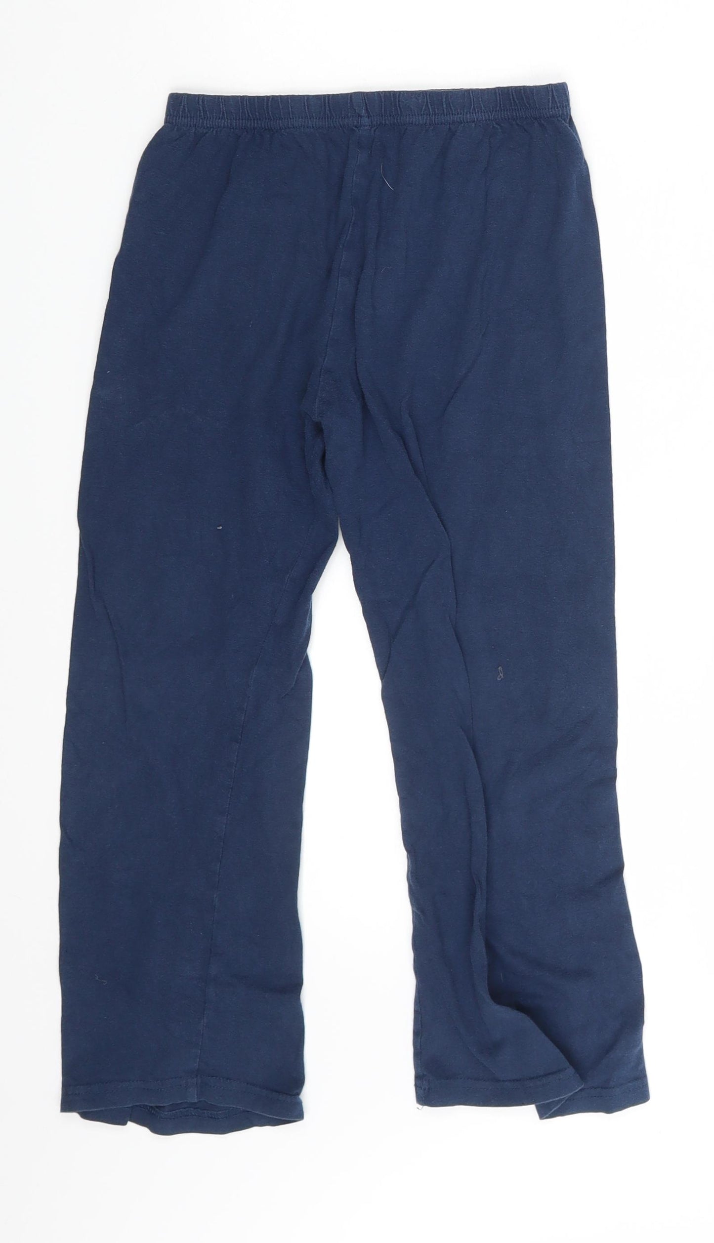 Preworn Boys Blue   Sweatpants Trousers Size 7-8 Years