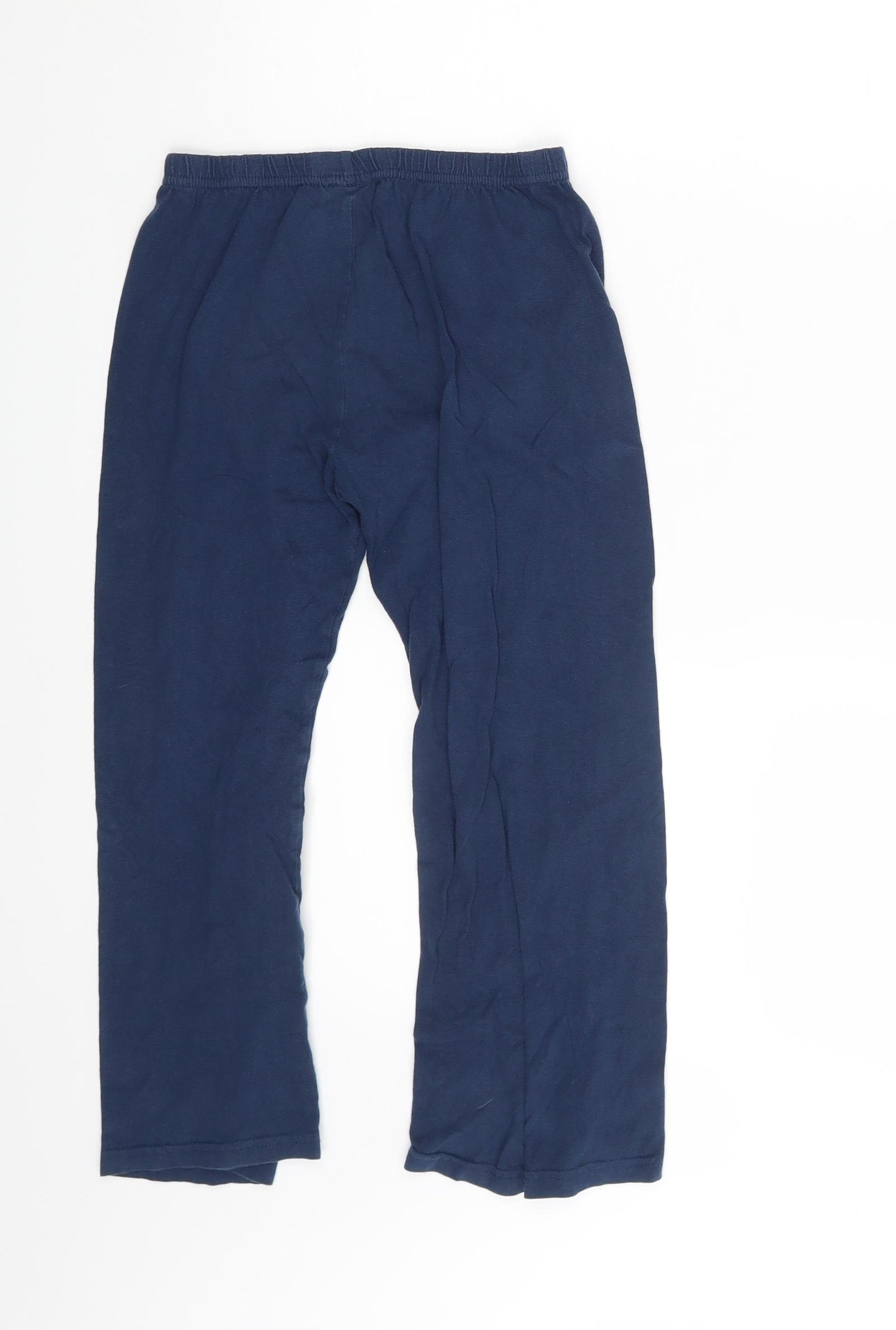 Preworn Boys Blue   Sweatpants Trousers Size 7-8 Years
