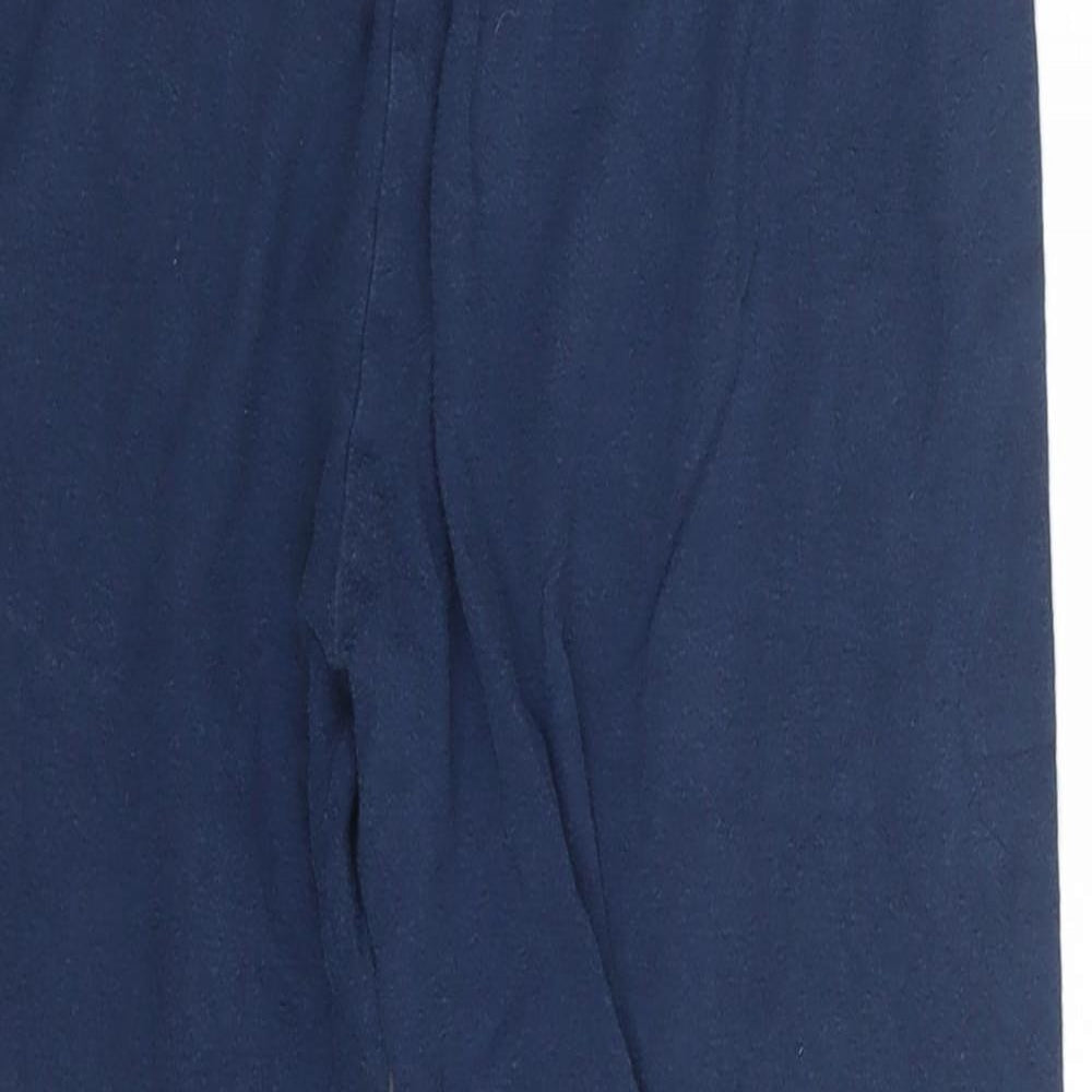 Preworn Boys Blue   Sweatpants Trousers Size 7-8 Years