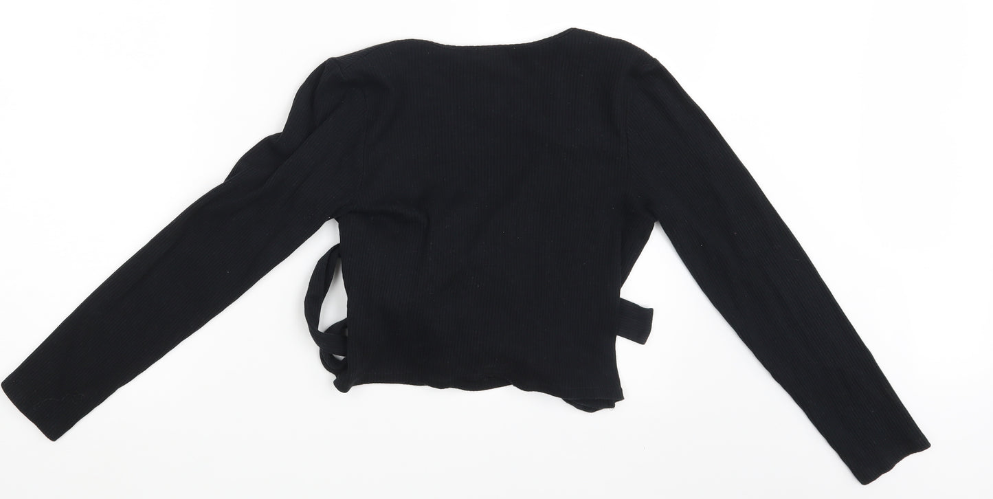 Zara Womens Black   Cardigan Jumper Size L