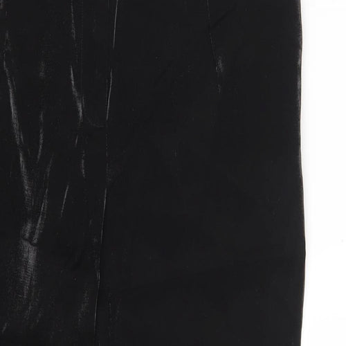 Linea Womens Black   Chino Trousers Size 12 L25 in