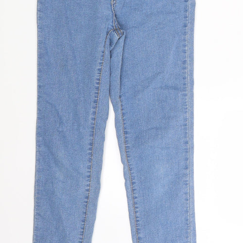 PRETTYLITTLETHING Womens Blue  Denim Jegging Jeans Size 6 L27 in
