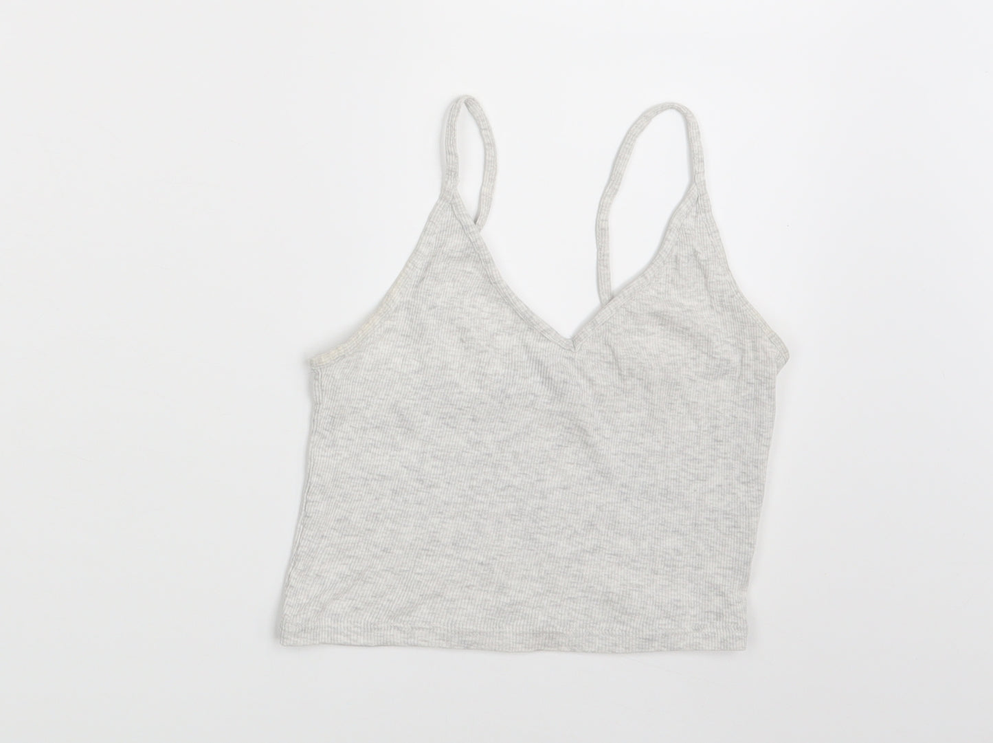 New Look Womens Grey   Camisole Tank Size 10