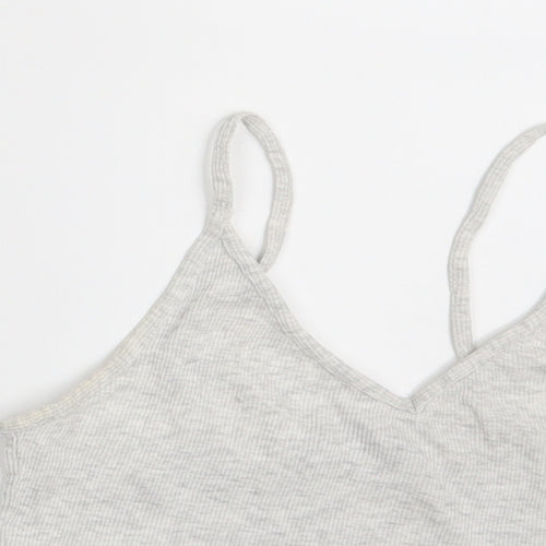 New Look Womens Grey   Camisole Tank Size 10