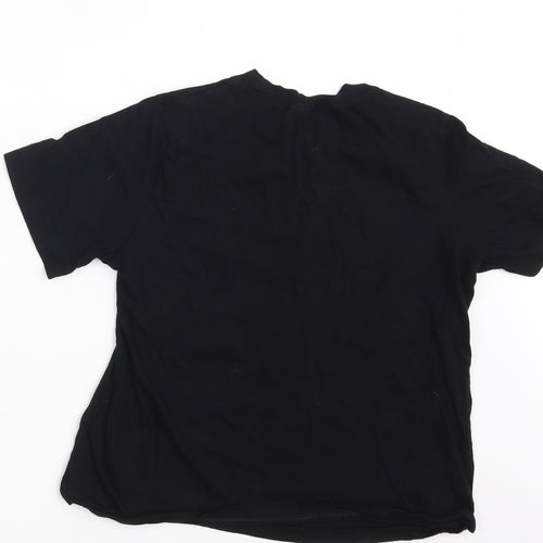 H&M Womens Black   Basic T-Shirt Size S  - Original
