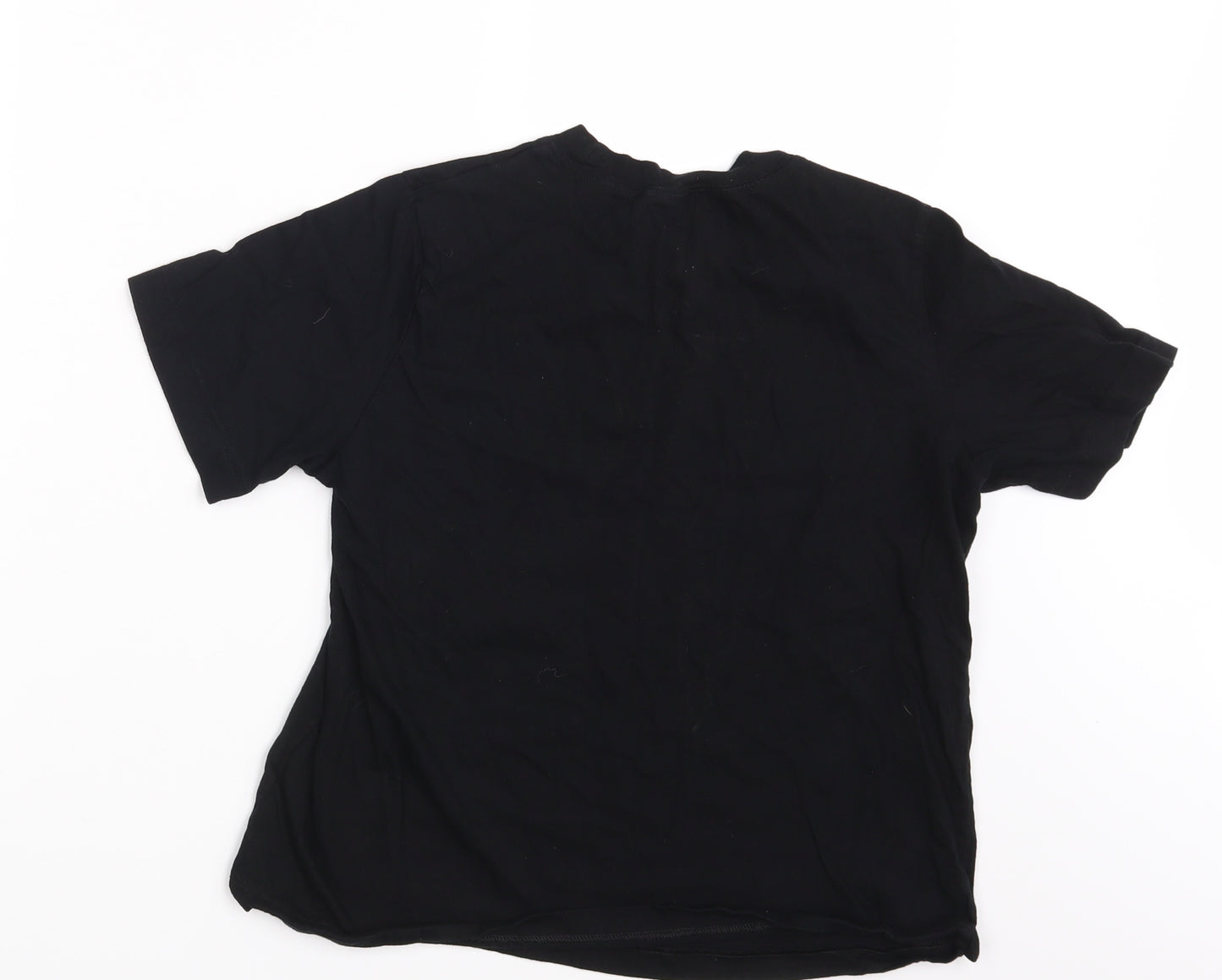 H&M Womens Black   Basic T-Shirt Size S  - Original