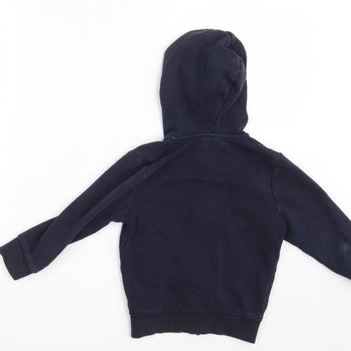 TU Boys Blue   Full Zip Hoodie Size 4 Years