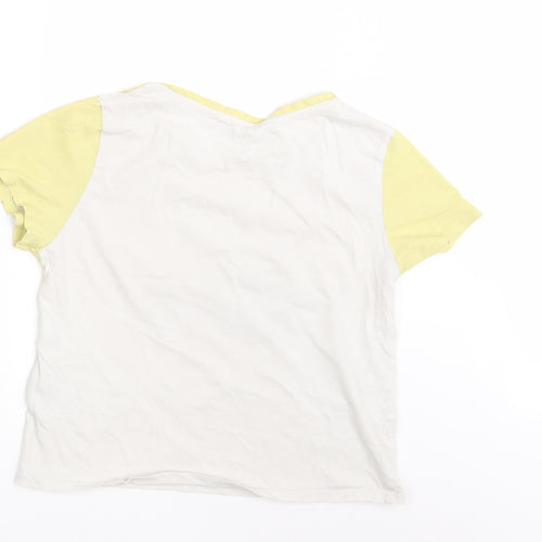 H&M Girls White   Basic T-Shirt Size 10-11 Years  - Chicago