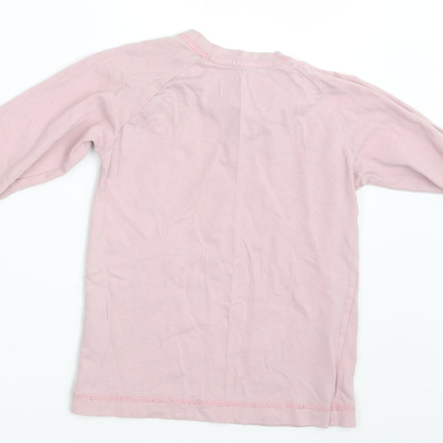 Matalan Girls Pink   Pullover Sweatshirt Size 4-5 Years