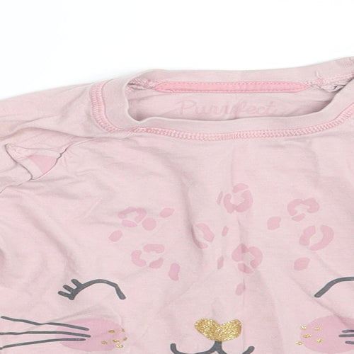 Matalan Girls Pink   Pullover Sweatshirt Size 4-5 Years