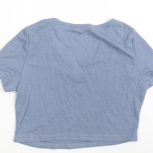 Preworn Womens Blue   Basic T-Shirt One Size