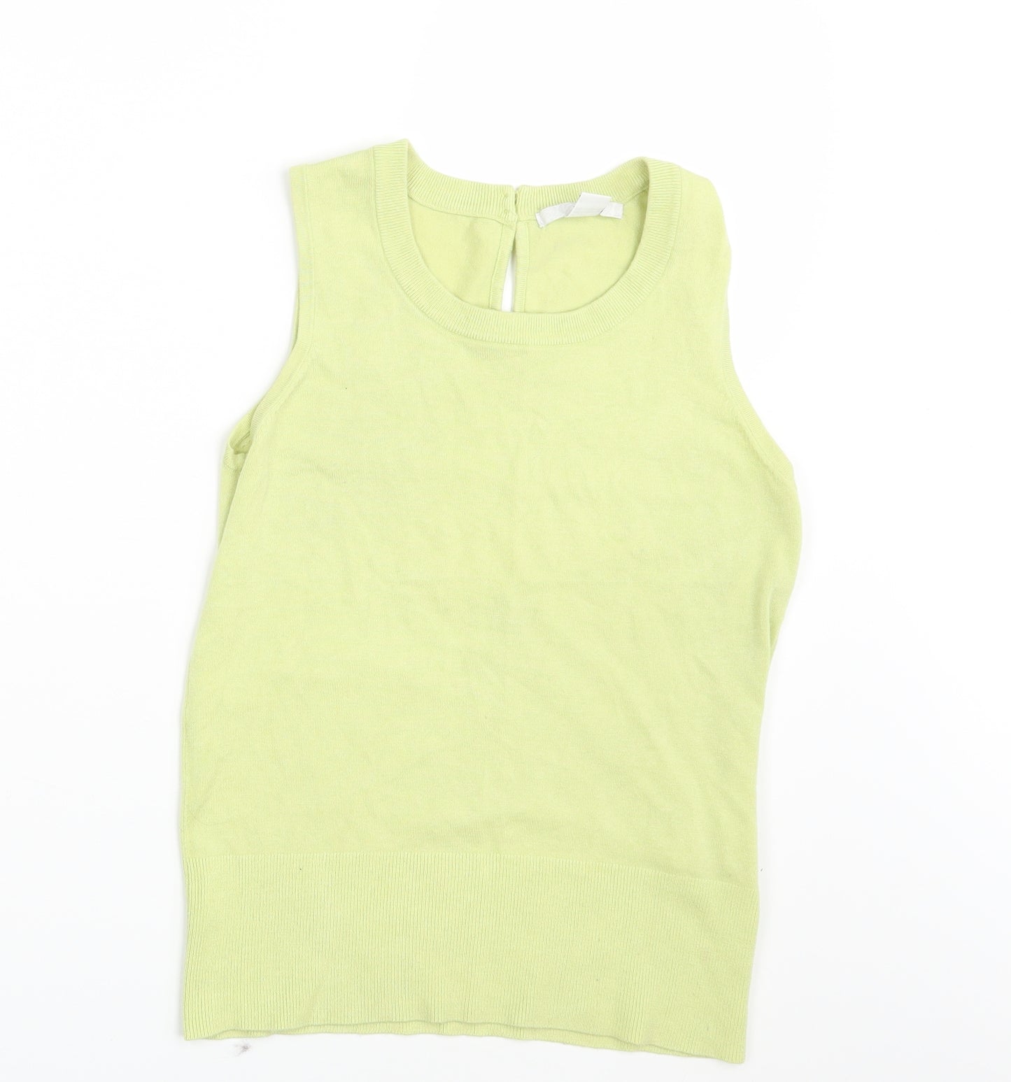 H&M Womens Yellow   Pullover Jumper Size 10
