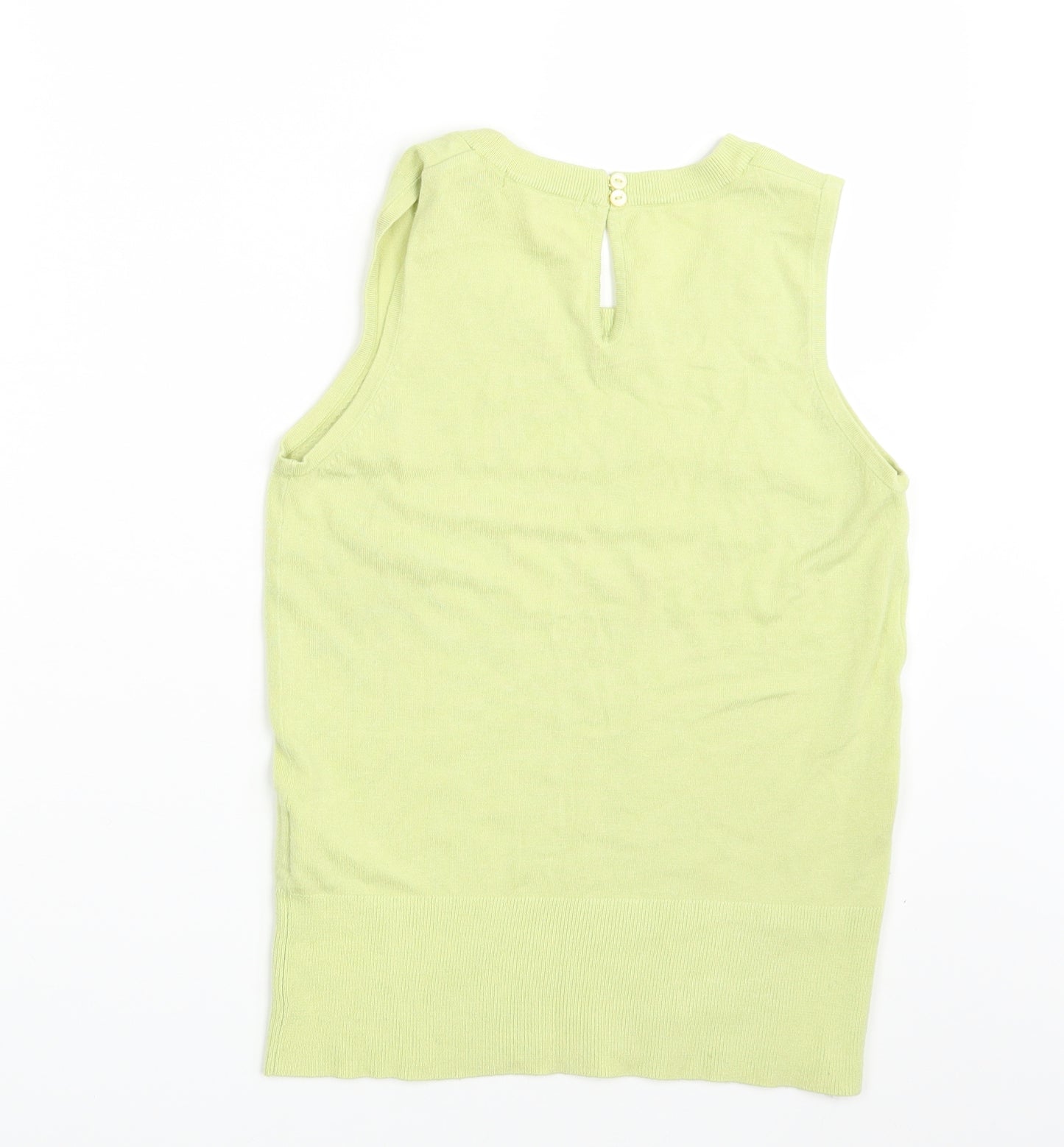H&M Womens Yellow   Pullover Jumper Size 10