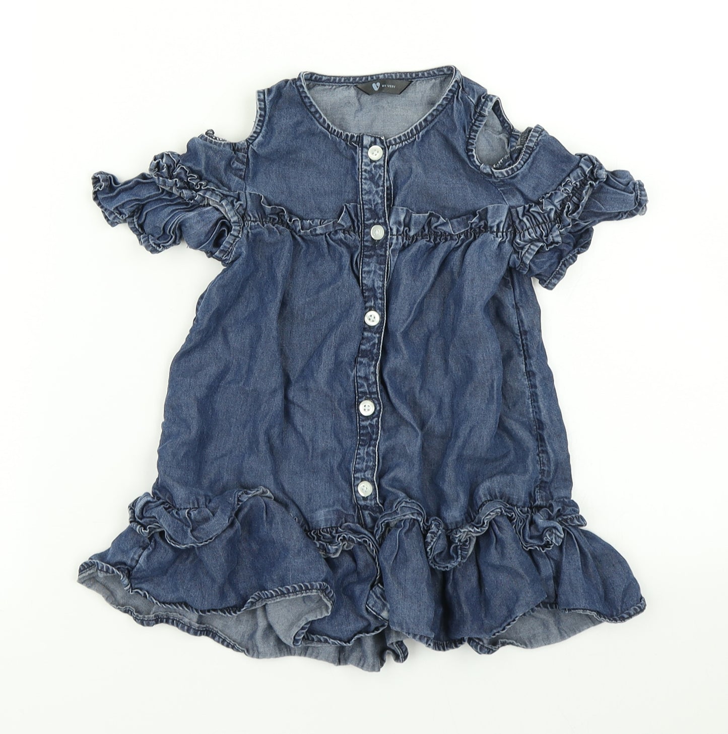 V Girls Blue  Denim A-Line  Size 2-3 Years