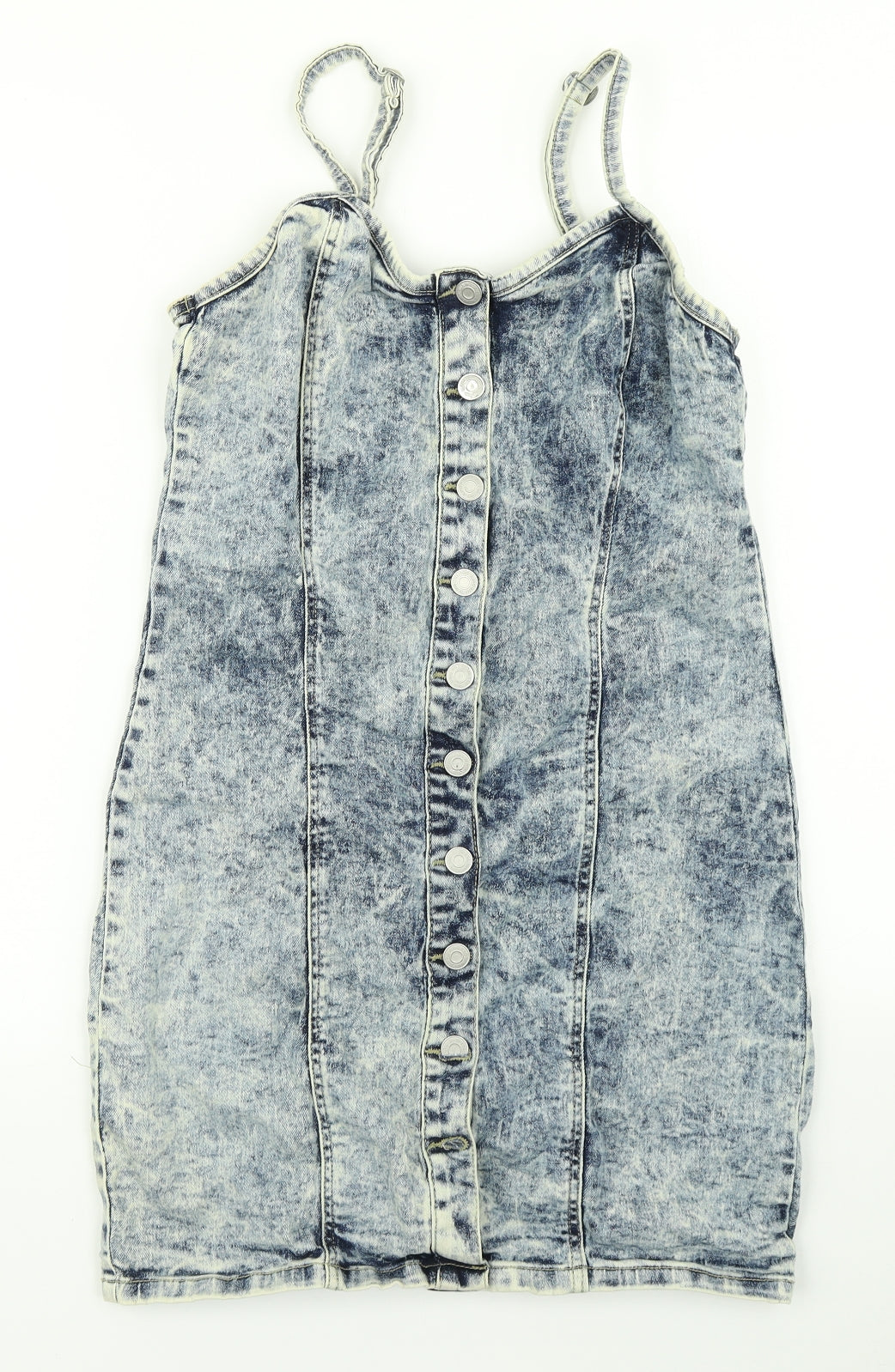 New Look Womens Blue  Denim Bodycon  Size 12