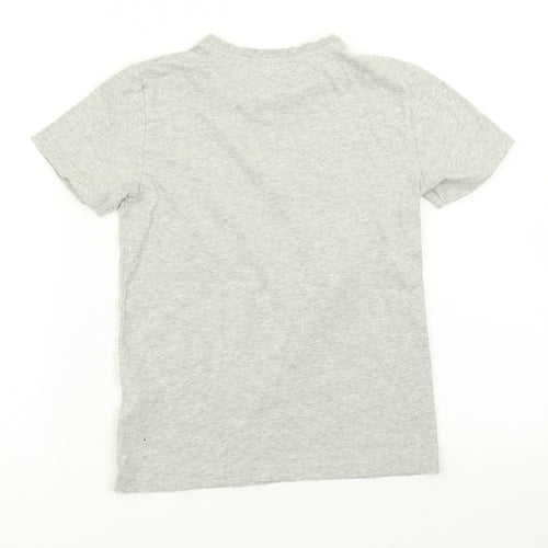 NEXT Boys Grey   Basic T-Shirt Size 8 Years  - Reversible sequins