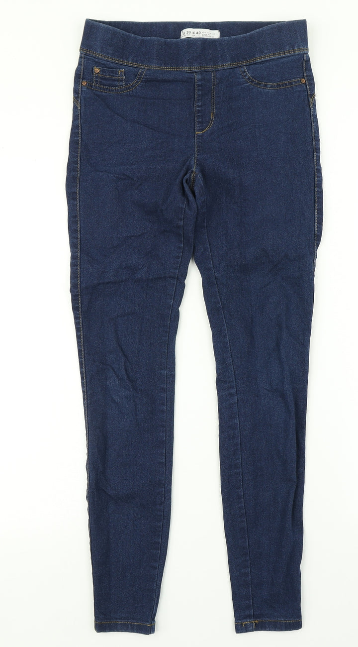 Denim Co Womens Blue Denim Jegging Jeans Size 8 L26 in