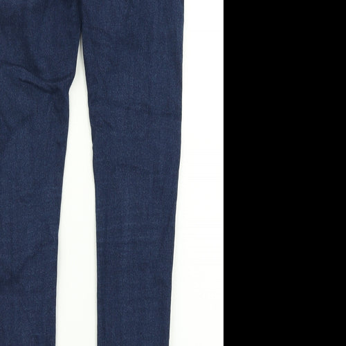 Denim Co Womens Blue  Denim Jegging Jeans Size 8 L26 in