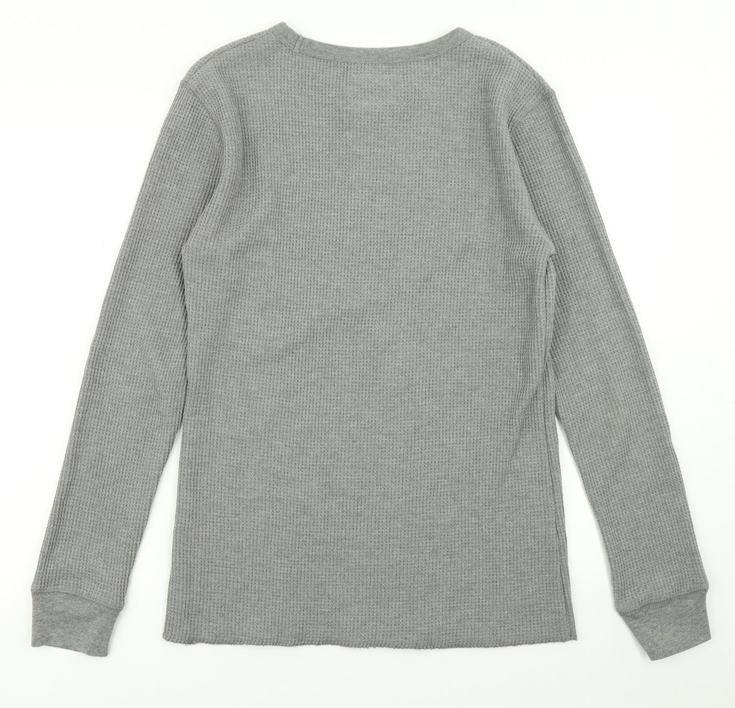 Cedar Wood State Mens Grey  Knit Pullover Jumper Size L