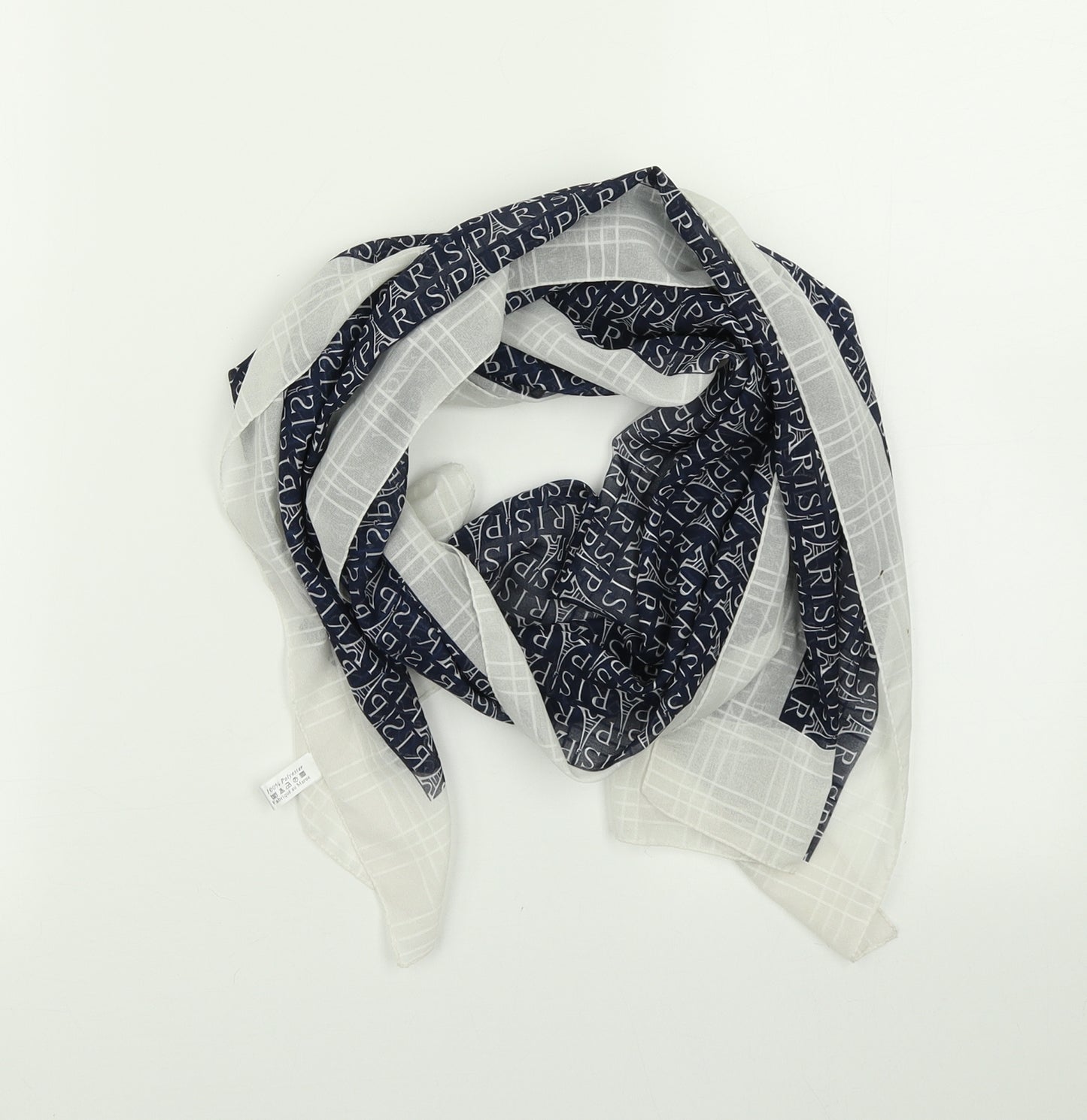 Patricia Paris Womens Blue    Scarf