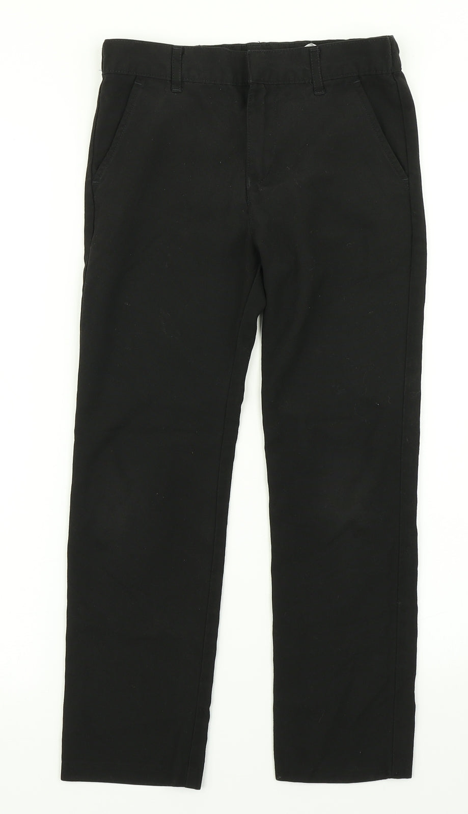 F&F Boys Black   Dress Pants Trousers Size 7-8 Years