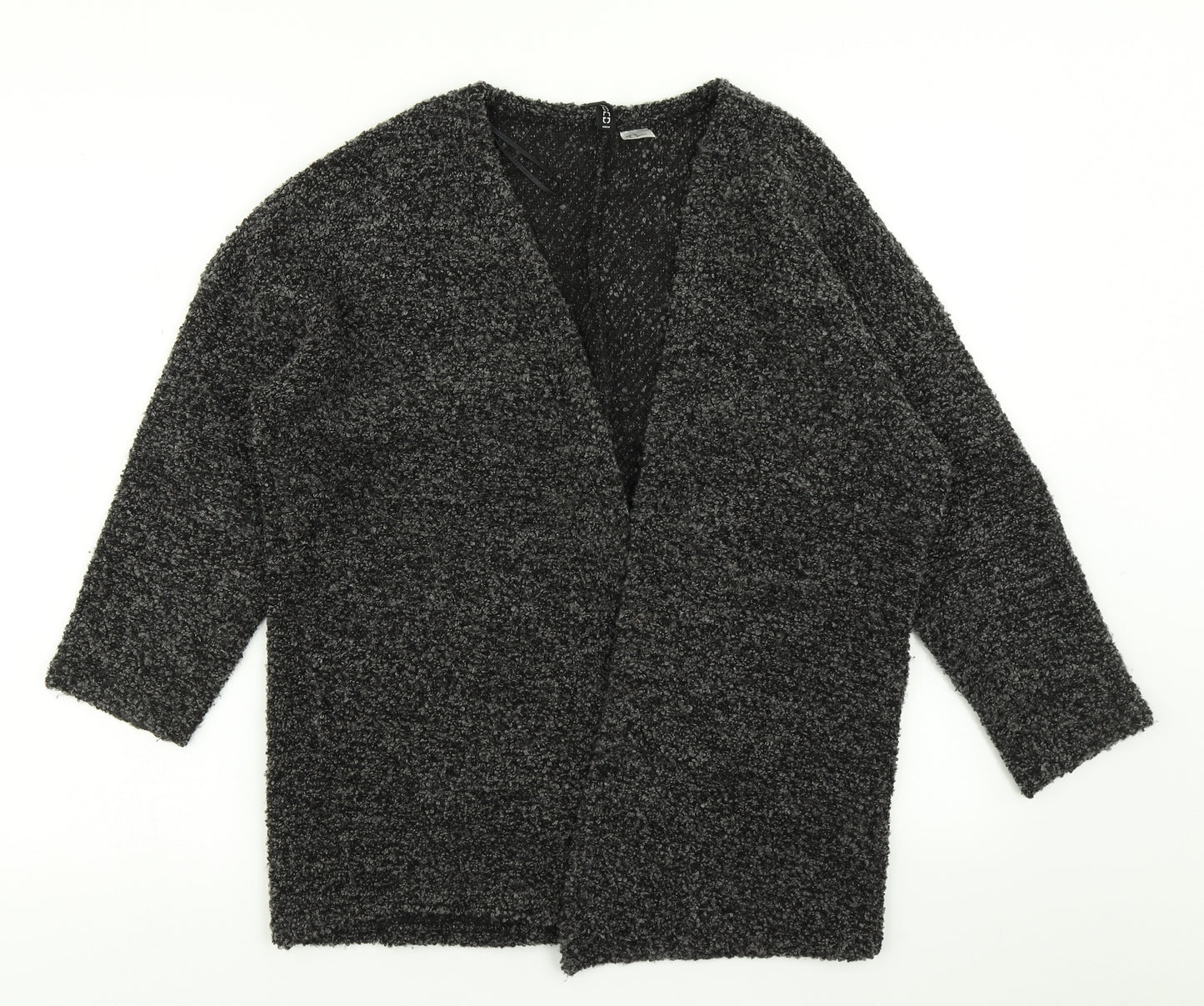 Divided Womens Grey  Knit Cardigan Jumper Size M