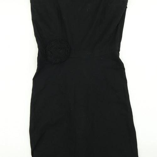H&M Womens Black   Pencil Dress  Size 12