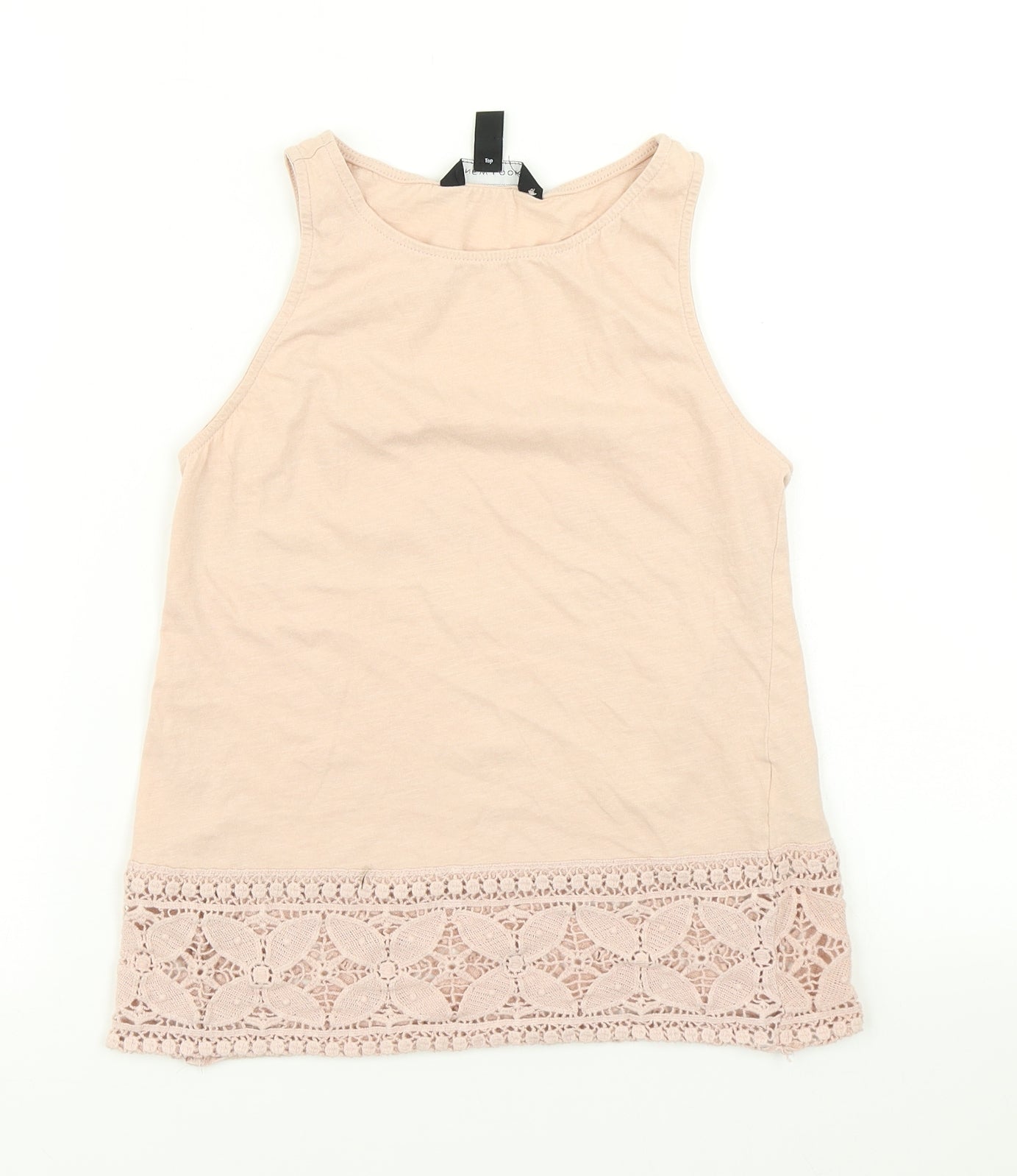 New Look Womens Pink   Basic Tank Size 6