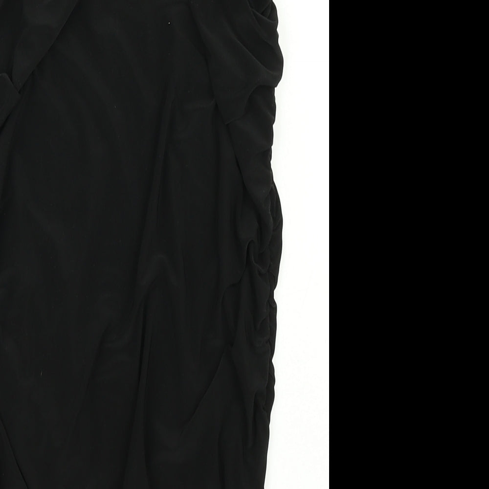 Boohoo Womens Black   Bandage Skirt Size 14