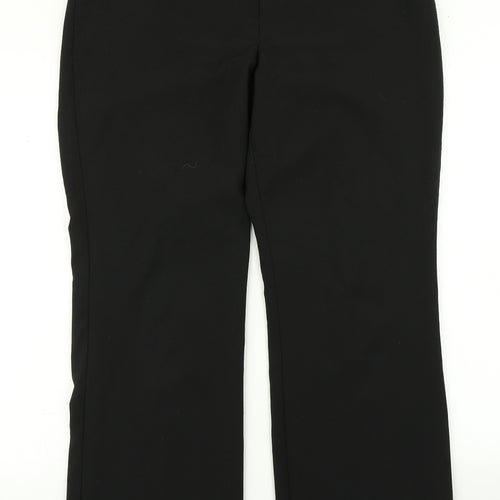 BHS Womens Black   Dress Pants Trousers Size 14 L28 in