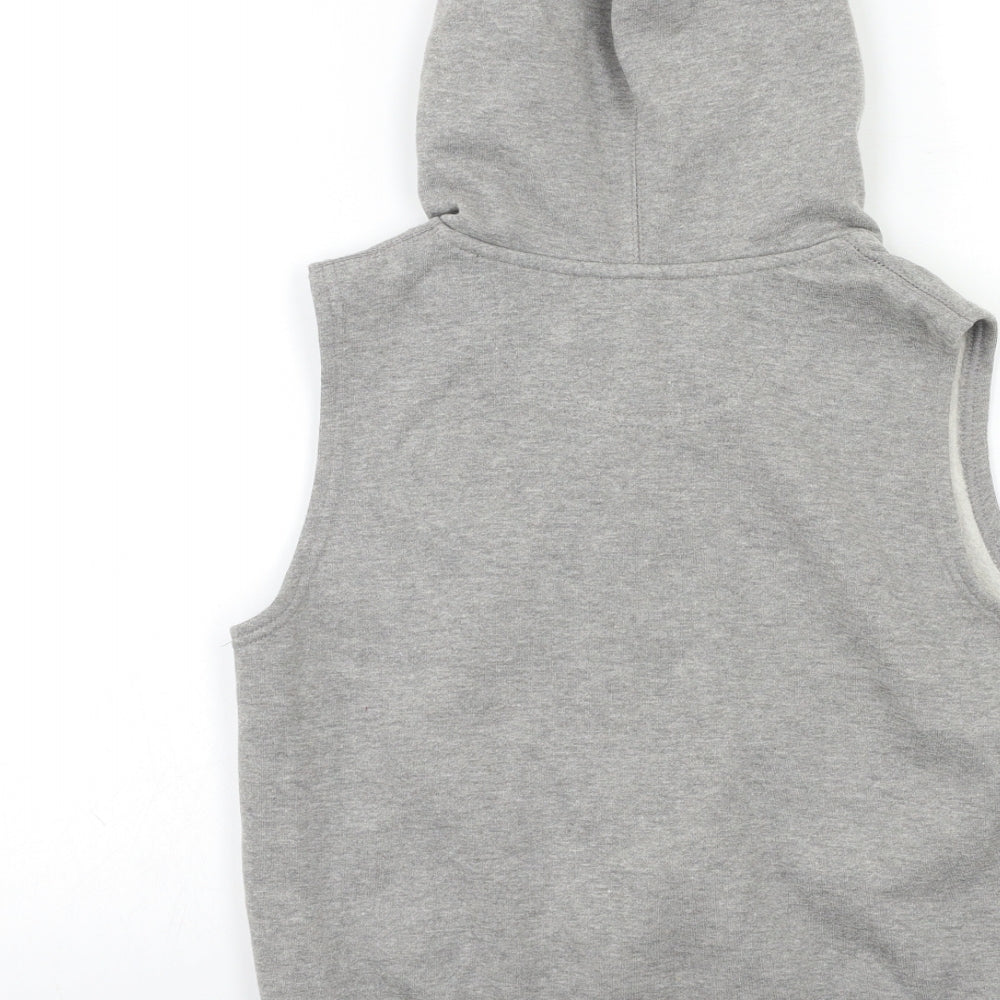 Converse Boys Grey   Full Zip Hoodie Size 8 Years