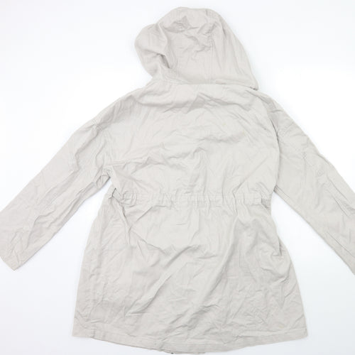 ASOS Womens Grey   Overcoat Coat Size 8